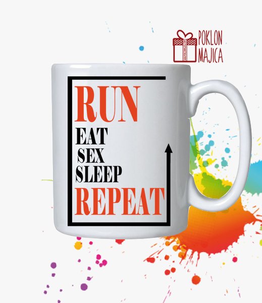 Solje sa natpisom stampom/Solja sa slikom/run eat - solja.jpg